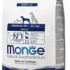 Monge Medium Adult Pollo – Crocchette per Cani, 3 e 12 kg