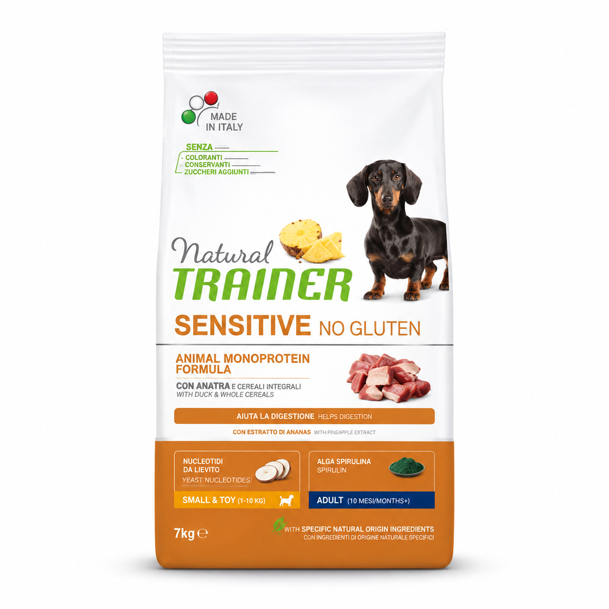 TRAINER SENSITIVE- Adult mini con Anatra – No gluten senza tendina TRAINER SENSITIVE- Adult mini con Anatra – No gluten