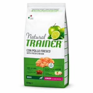 TRAINER Natural Junior Maxi con Pollo Fresco (dai 9 ai 24 mesi)