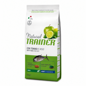 TRAINER Natural Adult Maxi con Tonno e Riso 12Kg