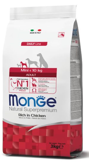 MONGE MINI ADULT POLLO