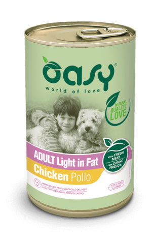 Oasy Lifestage - Paté Adult Light in Fat Pollo