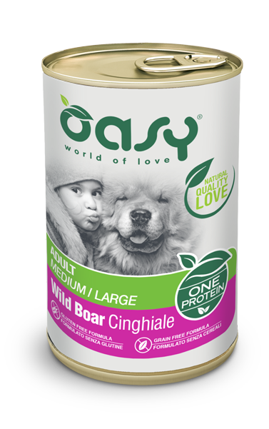 Oasy - One Protein Adult Medium-Large Cinghiale