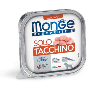 Monge Monoprotein Patè solo Tacchino – Adult