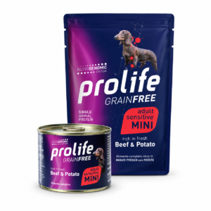 Prolife Grain free Adult Sensitive Mini Beef & potato