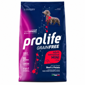 Prolife Grain Free Adult Sensitive Beef & Potato - Mini