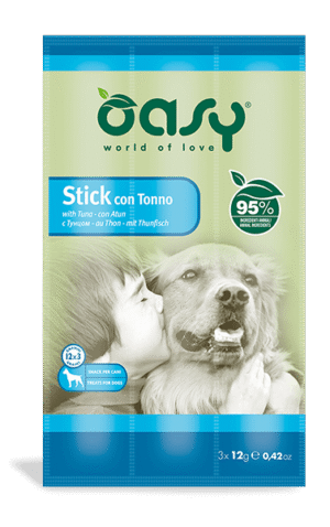 Oasy SNACK • Stick con Tonno 3 X 12 gr