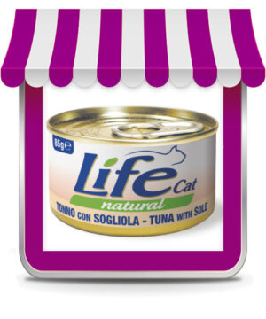 Life Cat Natural Tonno con Sogliola