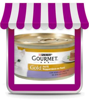 Purina Gourmet Gold Paté con Agnello e Anatra