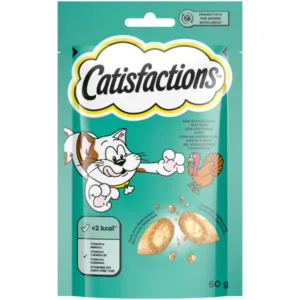 Catisfactions Tacchino snack per gatti 60 g