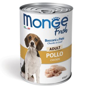Monge Fresh Bocconi in Paté con Pollo – Adult