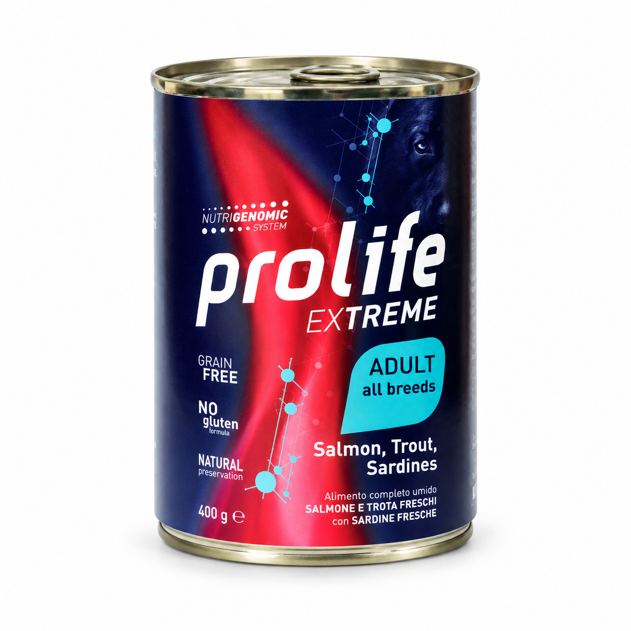 Prolife Extreme Adult Salmon, Trout, Sardines senza tendina Prolife Extreme Adult Salmon, Trout, Sardines