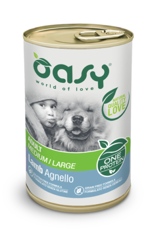 Oasy - ONE PROTEIN • Adult Medium/Large Agnello