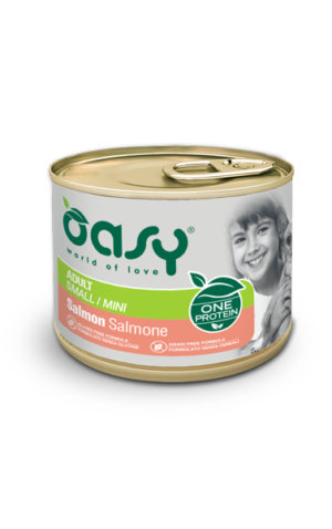 Oasy - ONE PROTEIN Adult Small/Mini Salmone