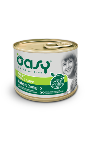 Oasy - ONE PROTEIN Adult Small/Mini Coniglio