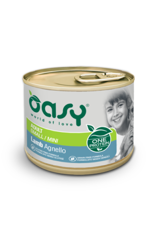 Oasy - ONE PROTEIN Adult Small/Mini Agnello