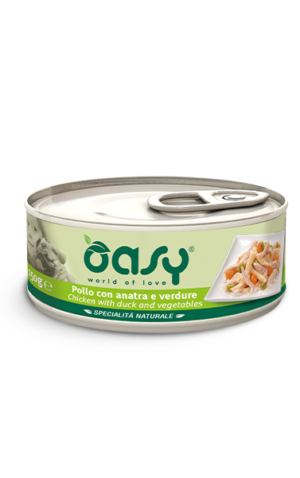 Oasy - SPECIALITÀ NATURALE • Pollo con Anatra e Verdure