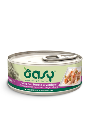Oasy - SPECIALITÀ NATURALE • Pollo con Fegato e Verdure