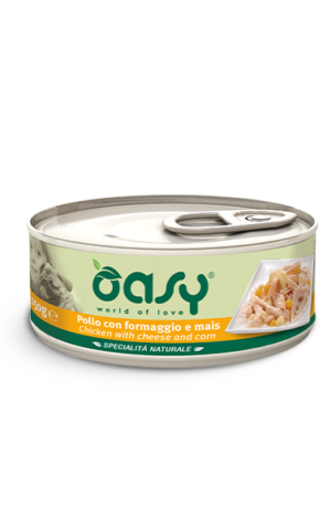Oasy - SPECIALITÀ NATURALE • Pollo con Formaggio e Mais