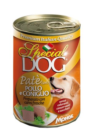 Monge Special Dog Paté con Pollo e Coniglio