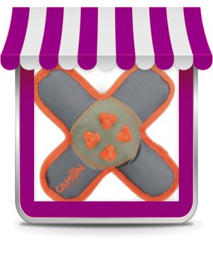 Camon Elica in tessuto con particolari in TPR e con squeaker AH4145