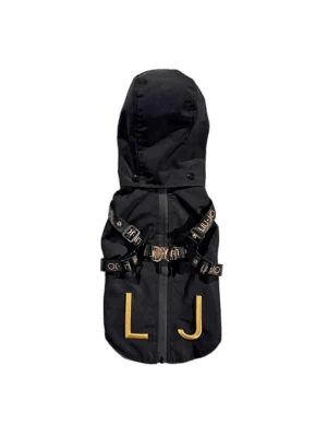 Liu Jo impermeabile Nero con pettorina