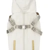 Liu Jo impermeabile caramel con pettorina