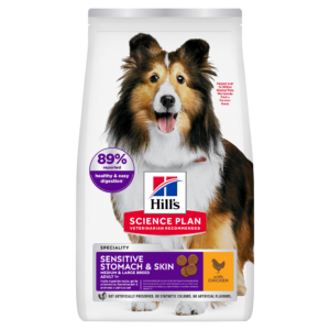 Hill’s Science Plan Sensitive Stomach & Skin Adult Medium & Large con Pollo
