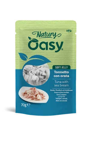 Oasy Natury Soft Jelly Tonnetto con orata – Bustina 70 g