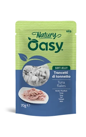 Oasy Natury Soft Jelly Trancetti di tonnetto – Bustina 70 g