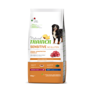 Natural Trainer Sensitive Medium & Maxi Adult con Agnello e Cereali Integrali