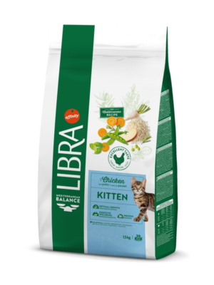 Libra Kitten con Pollo per Gattini - confezione