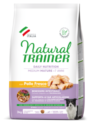 Natural Trainer Medium Mature con Pollo Fresco