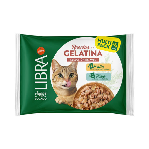 Libra Gatto Gelatina Selezione di Pollame Libra Gatto Gelatina Selezione di Pollame - confezione