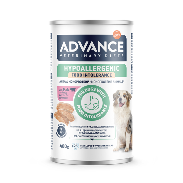 advance-hypoallergenic-maiale-400g Advance Veterinary Diets Hypoallergenic Maiale scatoletta 400 g