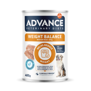 Advance Veterinary Diets Weight Balance Medium Maxi scatoletta 400 g