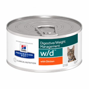 Hill's™ Prescription Diet™ w/d™ umido per Gatti al Pollo