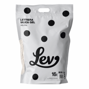 LEV lettiera in cristalli Neutra 16 litri