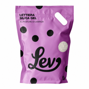 LEV lettiera in cristalli Lavanda 5 litri