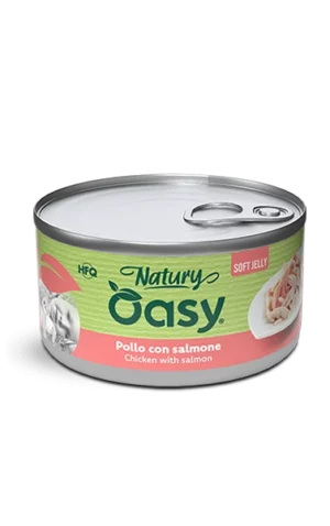 Oasy Natury Soft Jelly Pollo con Salmone