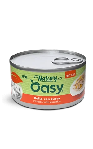 Oasy Natury Soft Jelly Pollo con Zucca 85 g
