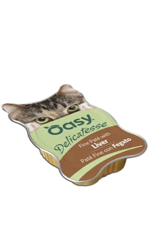 Oasy Delicatesse Paté Fine con Fegato 85 g