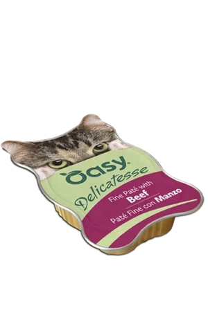 Oasy Delicatesse Paté Fine con Manzo 85 g