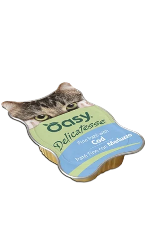Oasy Delicatesse Paté Fine con Merluzzo 85 g