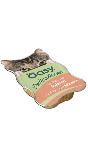 Oasy Delicatesse Paté Fine con Salmone 85 g