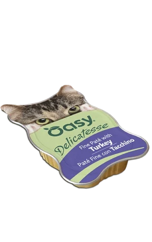 Oasy Delicatesse Paté Fine con Tacchino 85 g