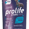 Prolife Sterilised Sensitive Adult Salmon & Rice Mini, bustina 100 g