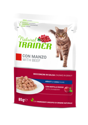 Natural Trainer Bocconcini Adult con Manzo