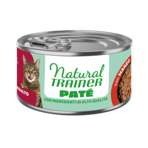 Natural Trainer Paté Adult con Manzo 85 g