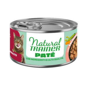 Natural Trainer Paté Adult con Salmone 85 g